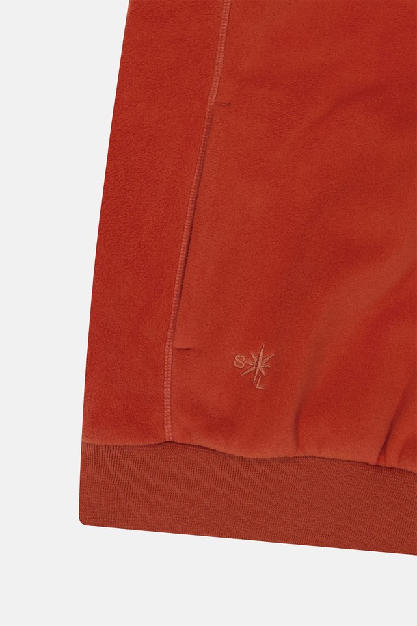 SUNLOVE - 긴팔티셔츠 - Polartec Player Fleece Pullover Orange