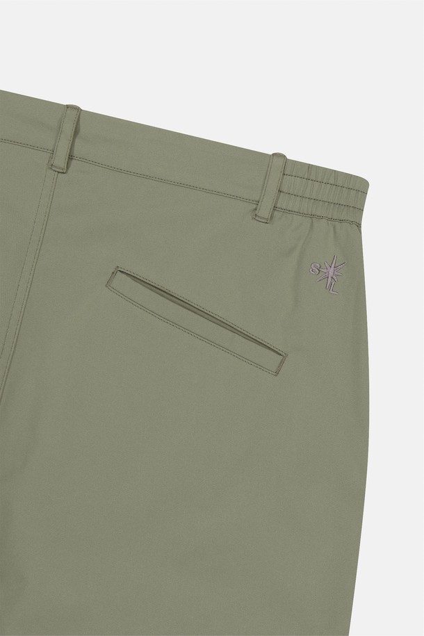 SUNLOVE - 캐주얼팬츠 - Solotex Right Chino Pants Light Olive