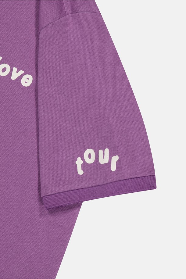 SUNLOVE - 반팔티셔츠 - Tour Polo Pink