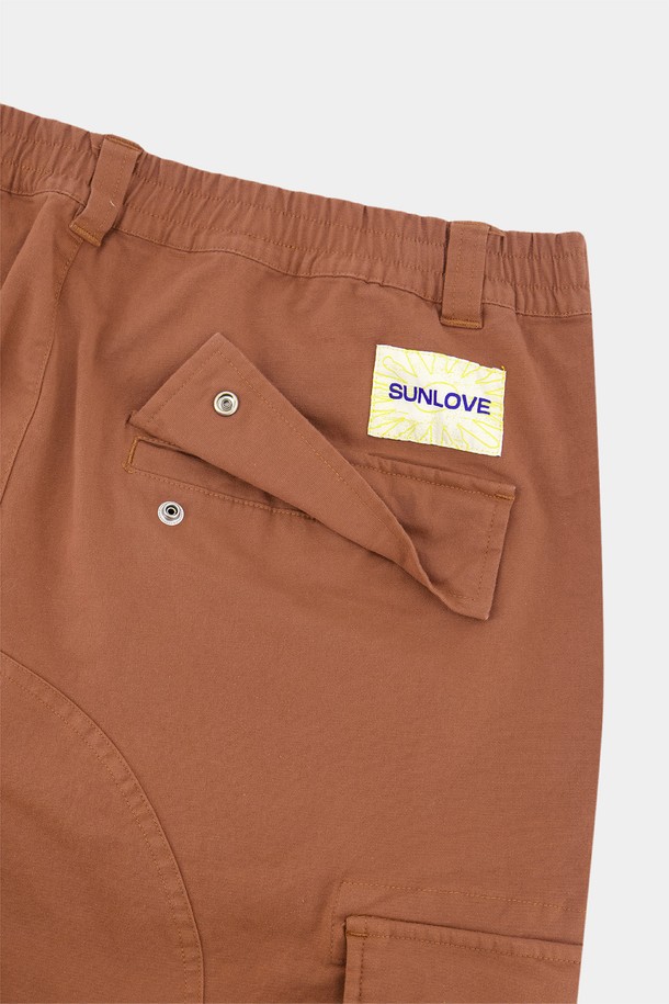 SUNLOVE - 캐주얼팬츠 - Flex Cargo Pants Orange