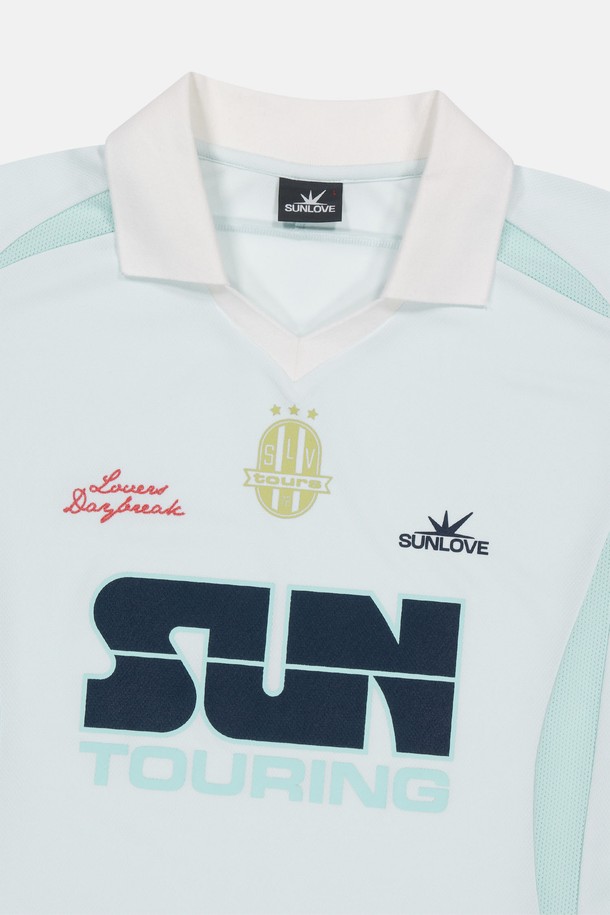 SUNLOVE - 반팔티셔츠 - SUN Touring Golf Jersey White