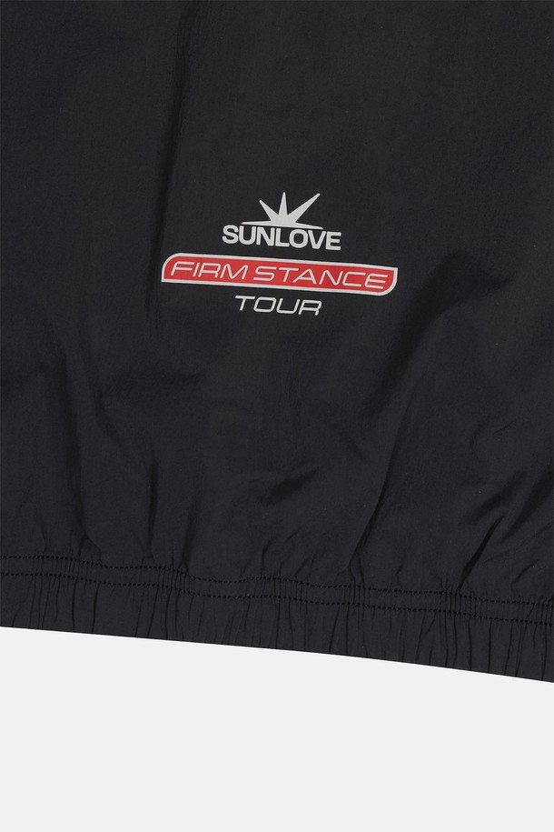 SUNLOVE - 아노락/바람막이 - Lovers Golf Pullover Black