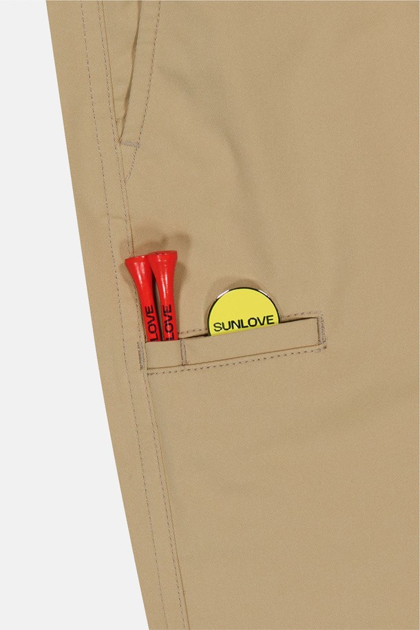 SUNLOVE - 캐주얼팬츠 - Solotex Right Chino Pants Khaki