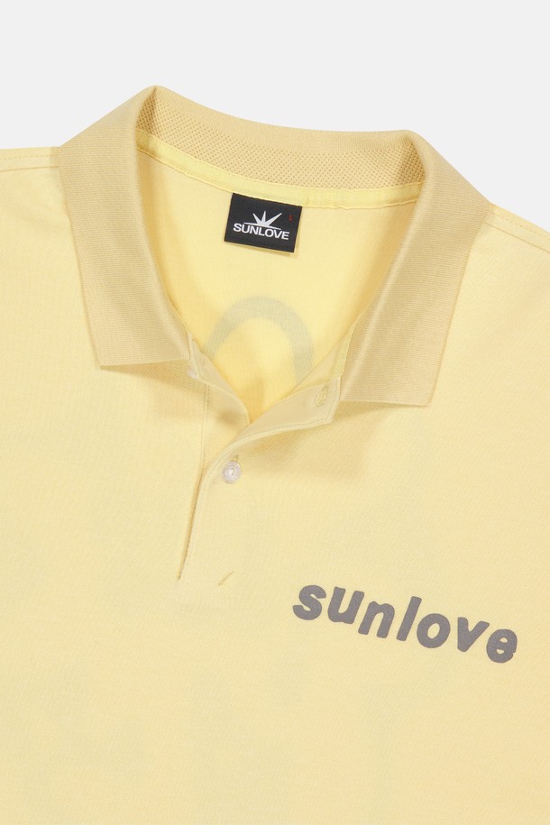 SUNLOVE - 반팔티셔츠 - Tour Polo Yellow