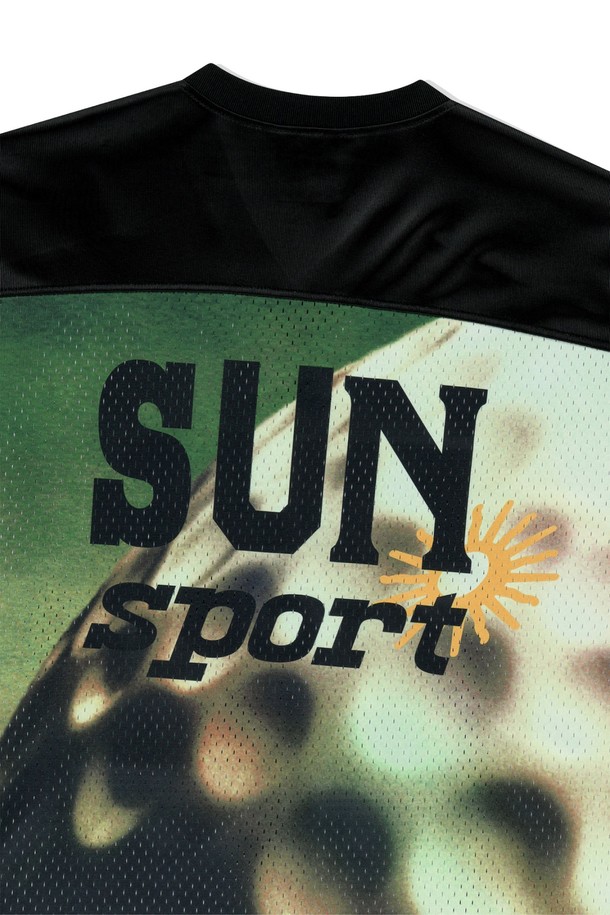 SUNLOVE - 반팔티셔츠 - SUN Sport Mesh Tee Black