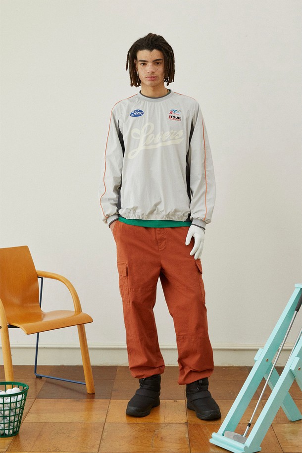 SUNLOVE - 캐주얼팬츠 - Flex Cargo Pants Orange