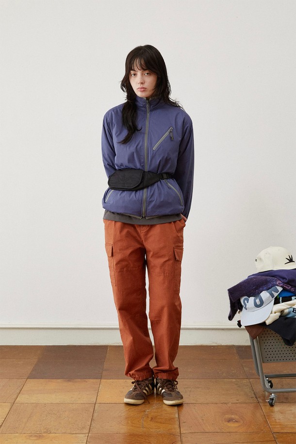 SUNLOVE - 캐주얼팬츠 - Flex Cargo Pants Orange