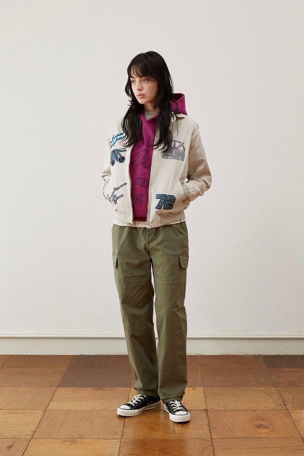 SUNLOVE - 캐주얼팬츠 - Flex Cargo Pants Olive