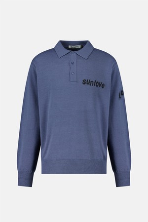 Tour Knit Polo Violet