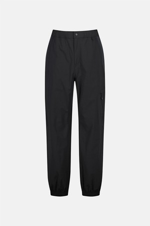 Piping Warm-up Pants Black