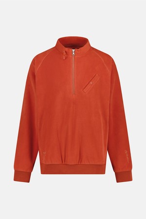 Polartec Player Fleece Pullover Orange