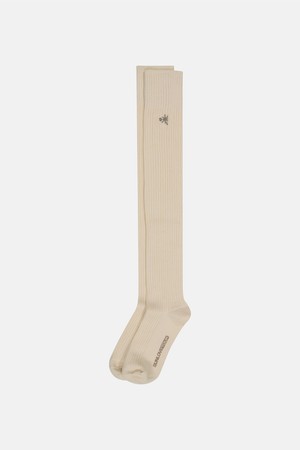 Roomy Knee Socks Ivory