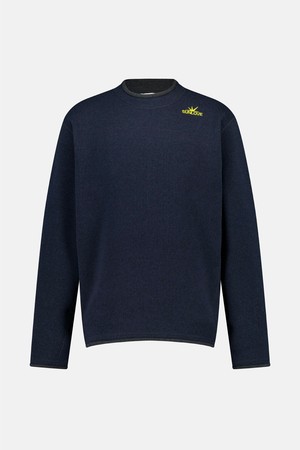 Polartec Thermal Crewneck Pullover Navy