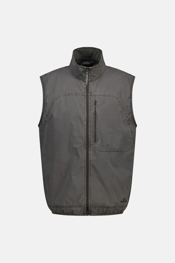 SUNLOVE - 베스트 - Redux Full Zip Vest Charcoal