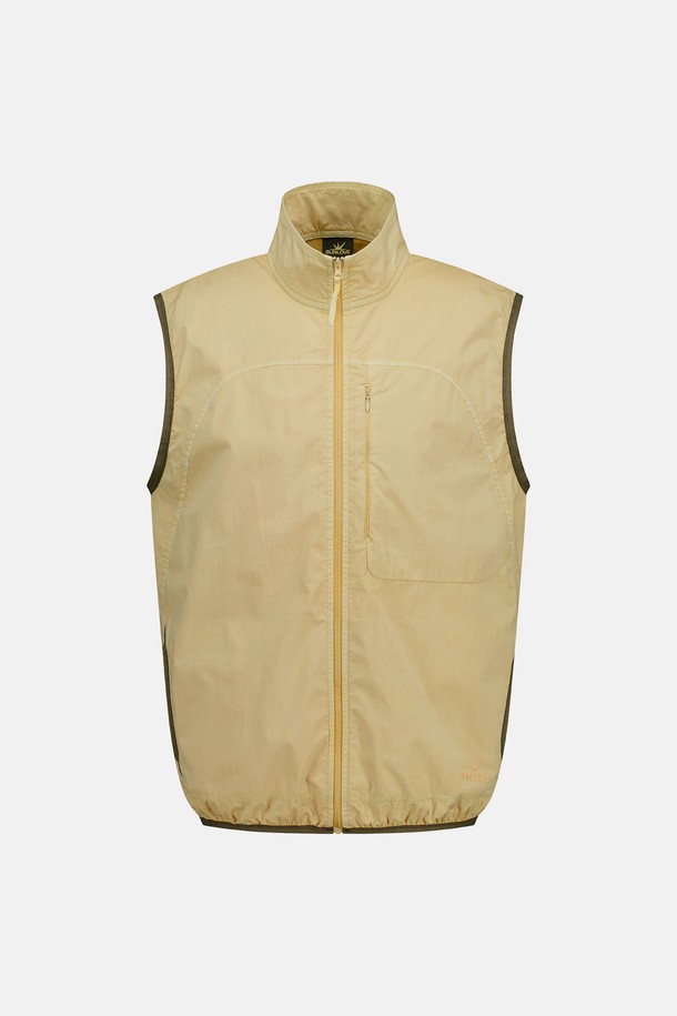 SUNLOVE - 베스트 - Redux Full Zip Vest Yellow