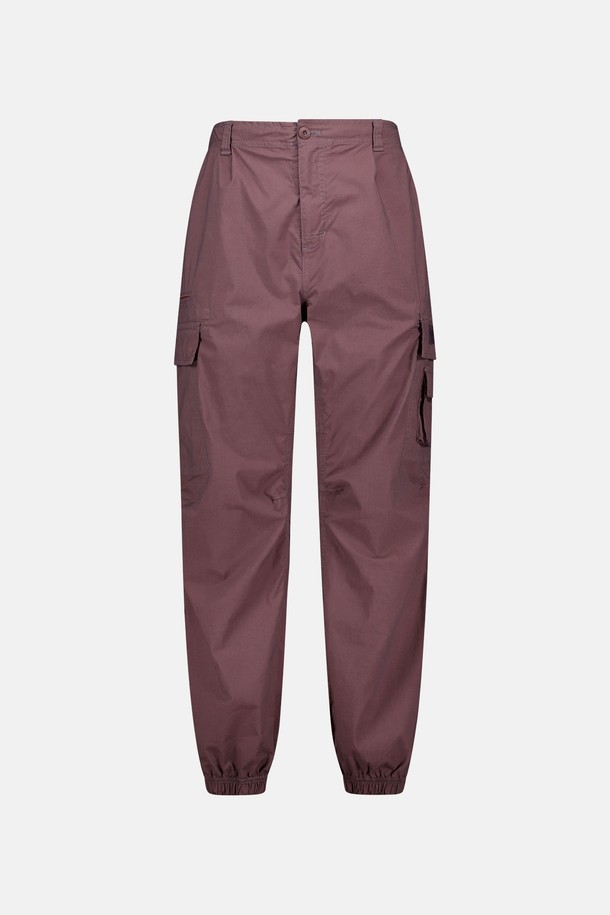 SUNLOVE - 캐주얼팬츠 - Overdyed Cargo Jogger Pants Brown