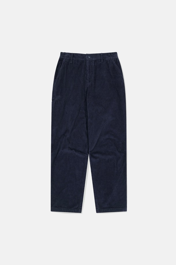 SUNLOVE - 캐주얼팬츠 - Brisbane Moss Cord Right Chino Pants Navy