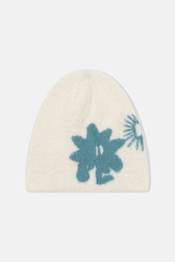 SUNLOVE - 모자 - Cali Shaggy Beanie Ivory