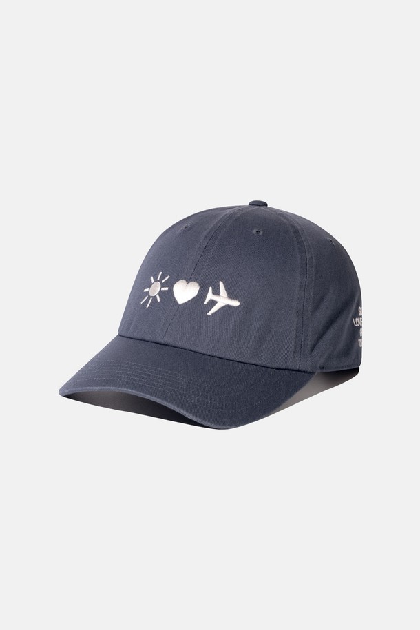 SUNLOVE - 모자 - Emoji Cap Navy