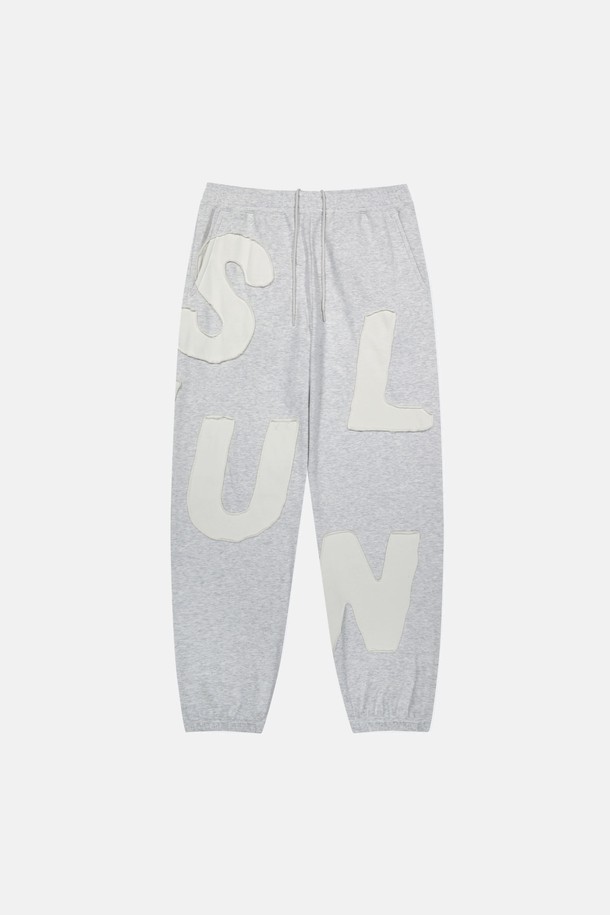 SUNLOVE - 캐주얼팬츠 - Capital Sweatpants Heather Grey