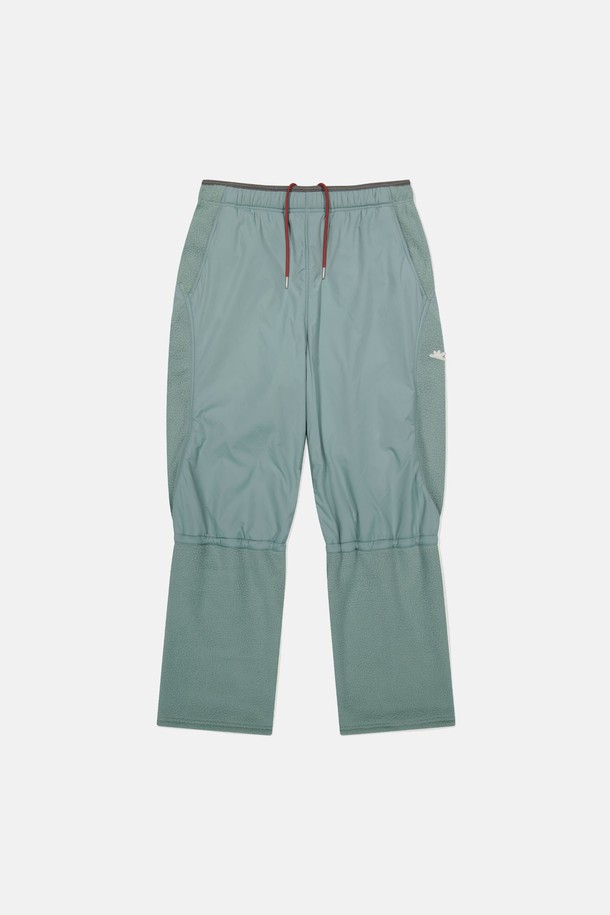 SUNLOVE - 캐주얼팬츠 - Pile Fleece Pants Light Teal