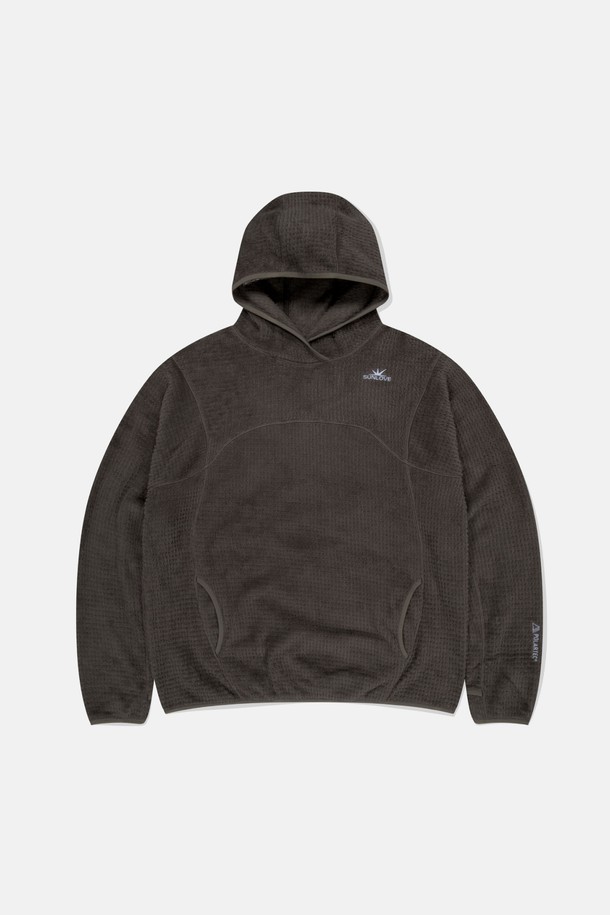 SUNLOVE - 후디 - Polartec Alpha Hoodie Brown