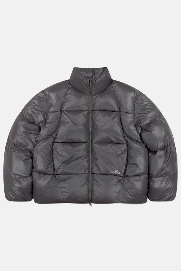 SUNLOVE - 다운/패딩 - Toray Slice Down Jacket Grey