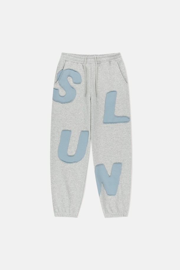 SUNLOVE - 캐주얼팬츠 - Capital Sweatpants Heather Grey