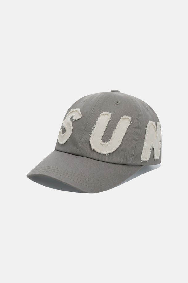 SUNLOVE - 모자 - Cut Off Capital Cap Grey