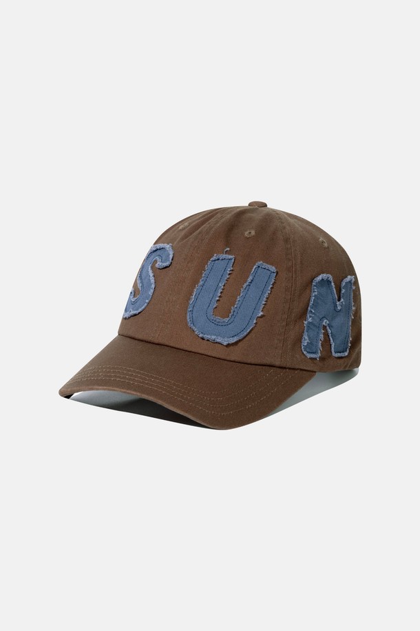 SUNLOVE - 모자 - Cut Off Capital Cap Brown