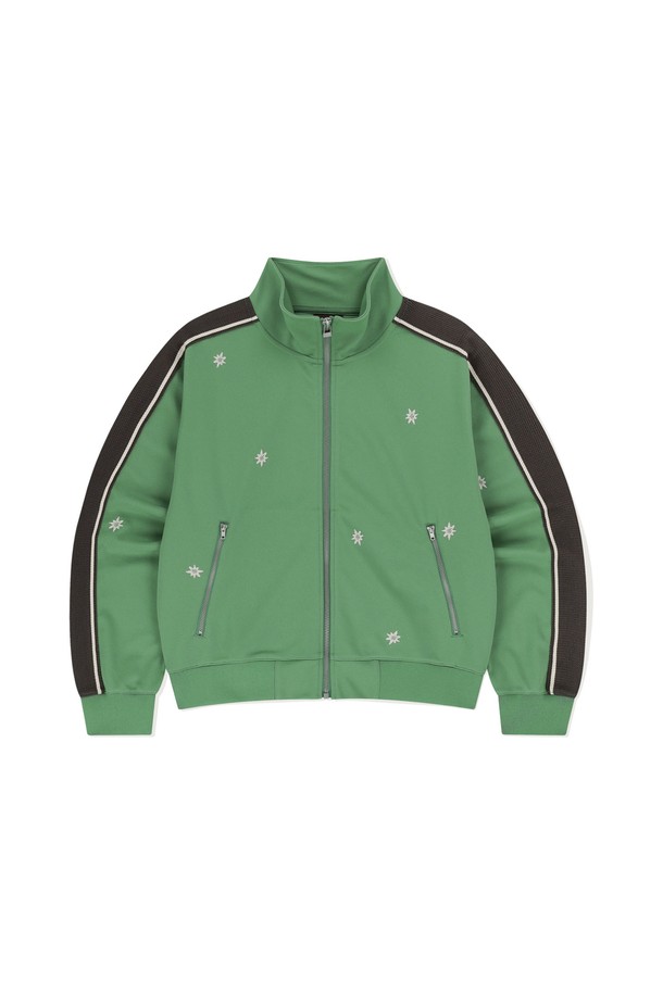 SUNLOVE - 블루종/점퍼 - Twinkle Track Jacket Green