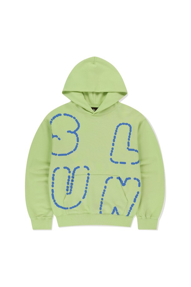 SUNLOVE - 후디 - Capital Hoodie Lime