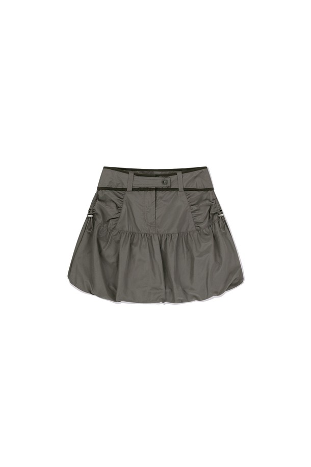 SUNLOVE - 미니스커트 - Bubble Skirt Grey