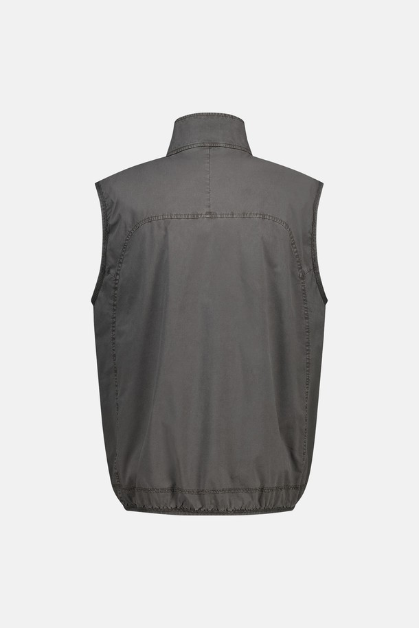 SUNLOVE - 베스트 - Redux Full Zip Vest Charcoal