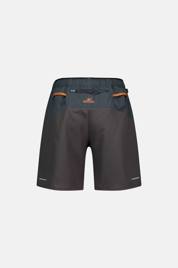 SUNLOVE - 하프팬츠 - Pace-up Shorts Dark Green