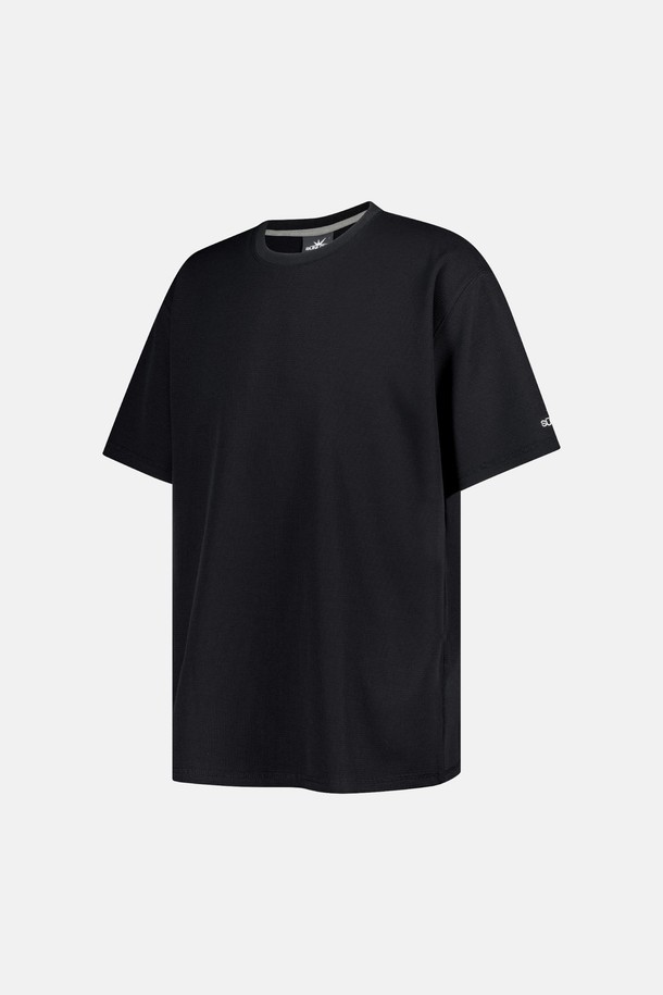 SUNLOVE - 반팔티셔츠 - Polartec Waffle S/S Tee Black