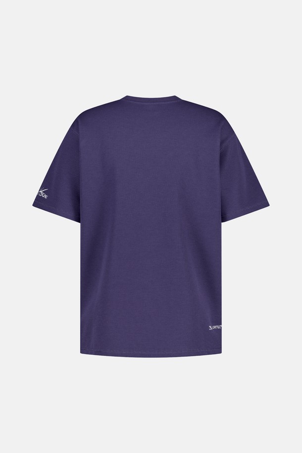 SUNLOVE - 반팔티셔츠 - Polartec Waffle S/S Tee Navy