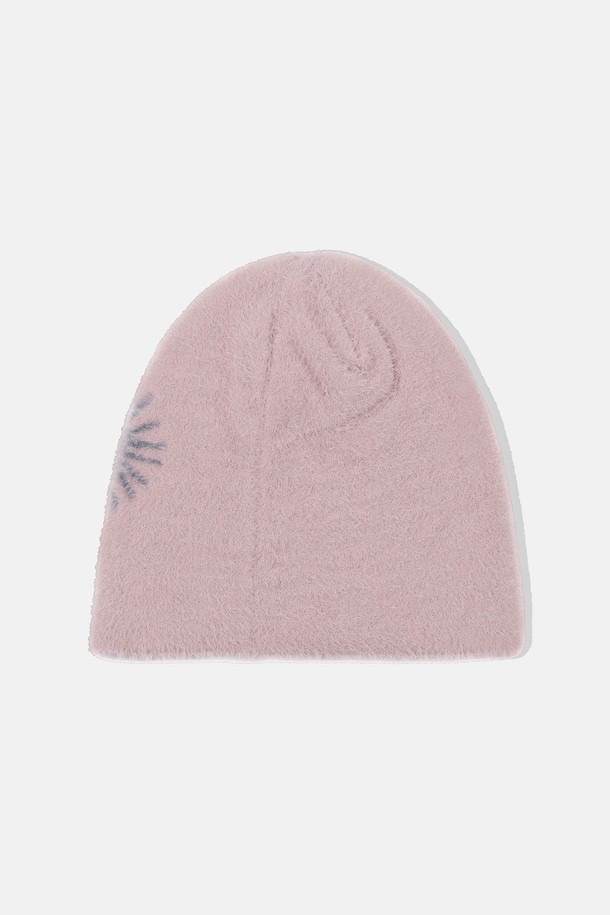 SUNLOVE - 모자 - Cali Shaggy Beanie Pink