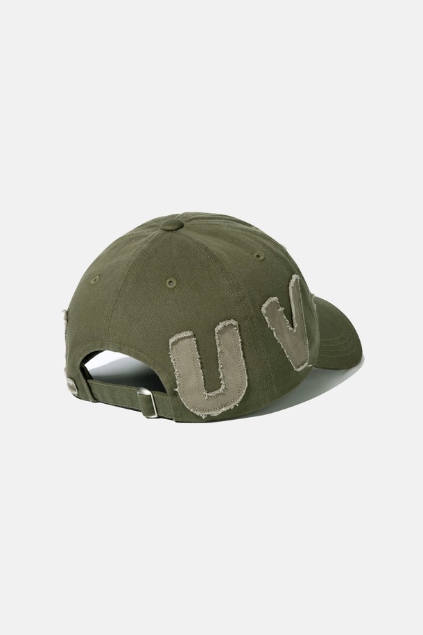 SUNLOVE - 모자 - Cut Off Capital Cap Olive