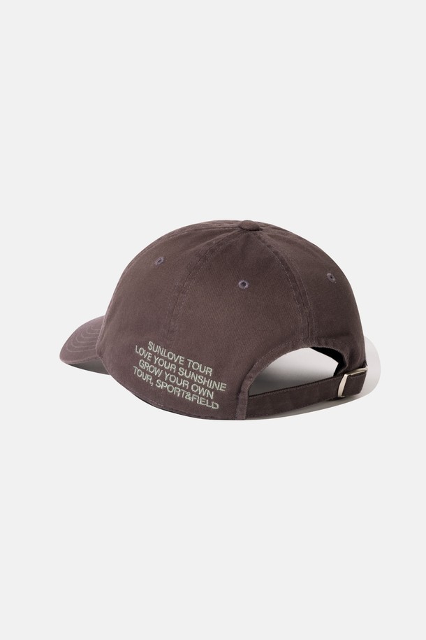 SUNLOVE - 모자 - Emoji Cap Brown