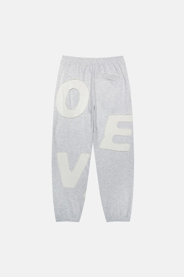 SUNLOVE - 캐주얼팬츠 - Capital Sweatpants Heather Grey