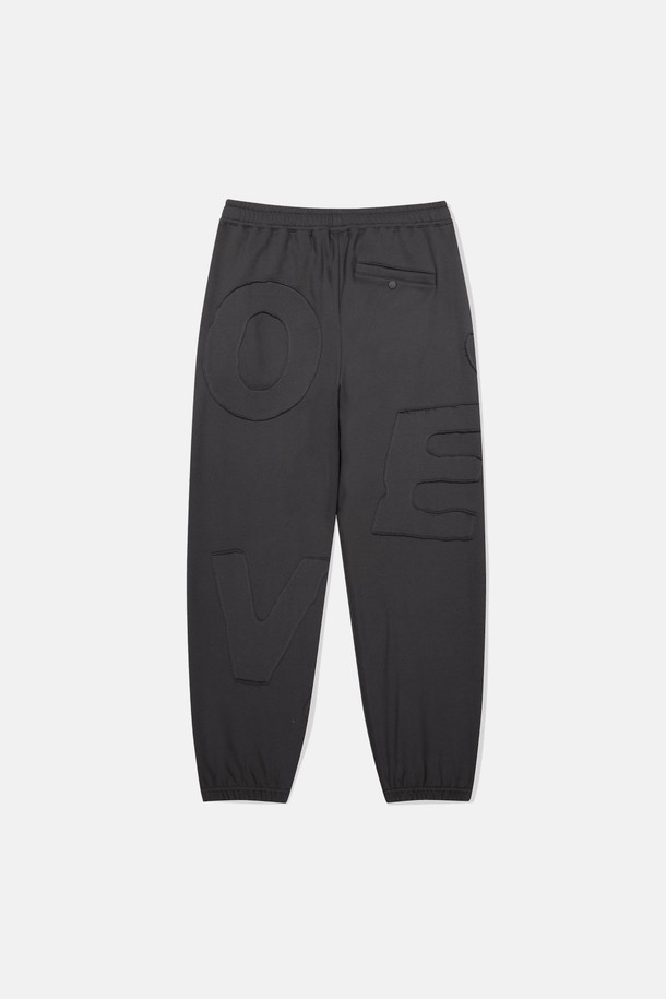 SUNLOVE - 캐주얼팬츠 - Capital Sweatpants Charcoal