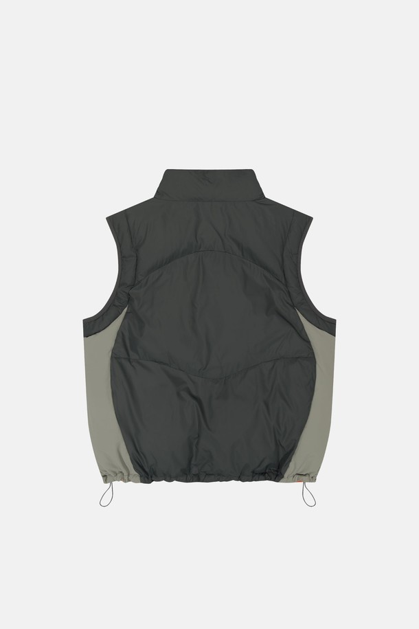 SUNLOVE - 다운/패딩 - Turbo Reversible Down Vest Charcoal