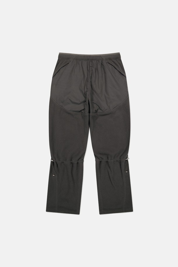 SUNLOVE - 캐주얼팬츠 - Pile Fleece Pants Charcoal