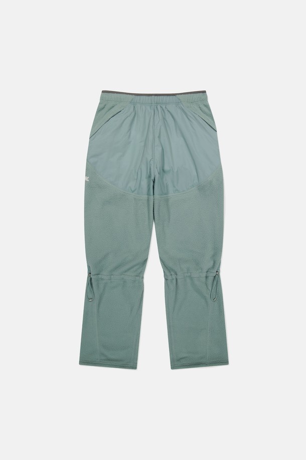 SUNLOVE - 캐주얼팬츠 - Pile Fleece Pants Light Teal