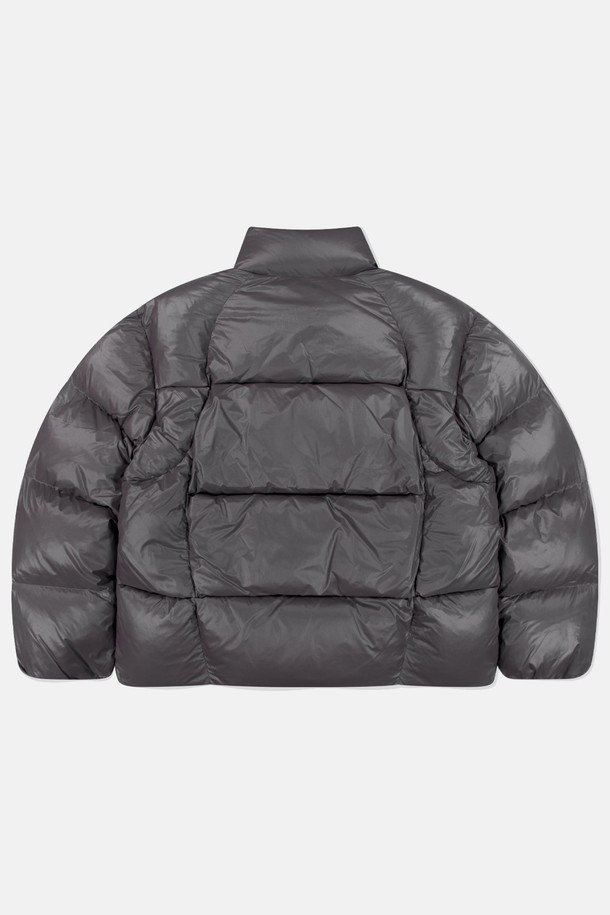 SUNLOVE - 다운/패딩 - Toray Slice Down Jacket Grey