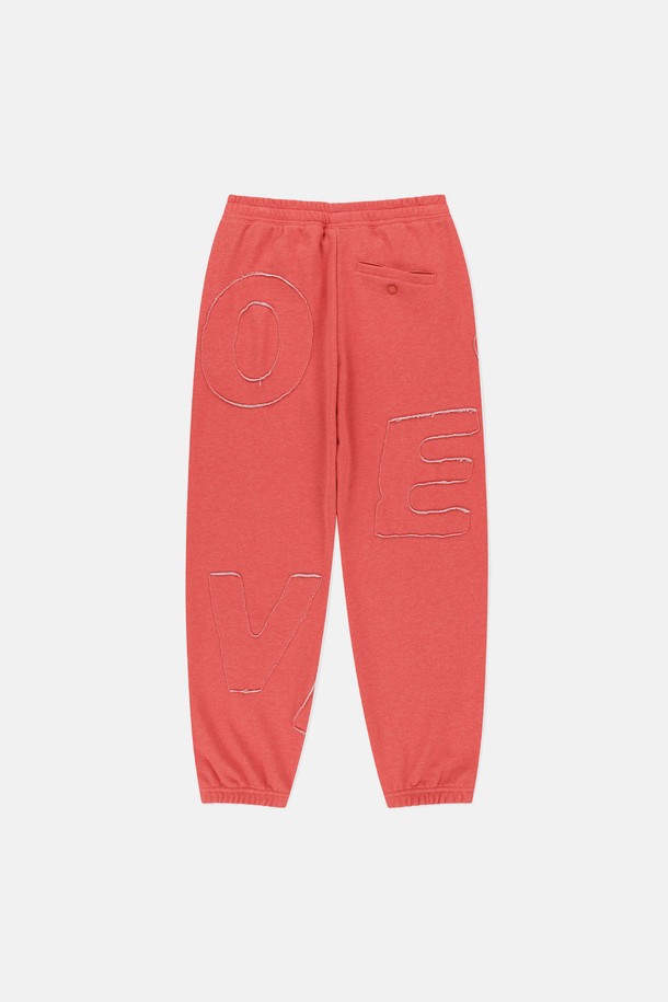 SUNLOVE - 캐주얼팬츠 - Capital Sweatpants Heather Red