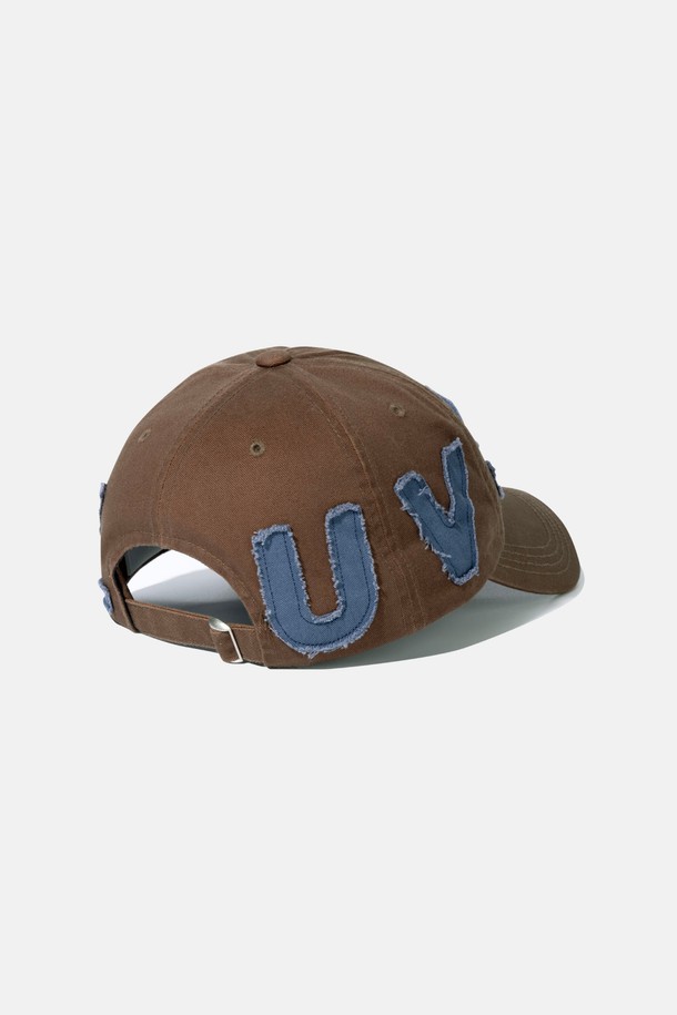 SUNLOVE - 모자 - Cut Off Capital Cap Brown