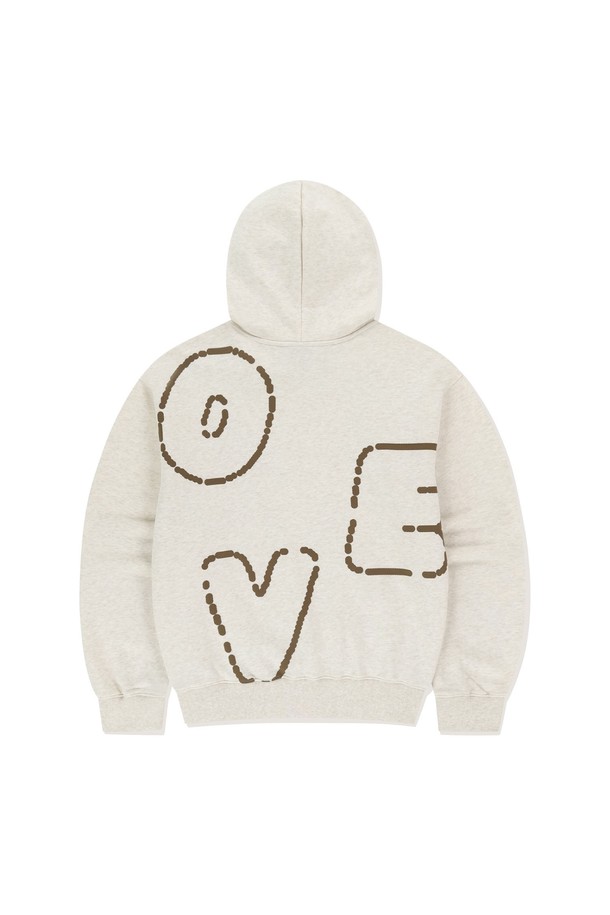 SUNLOVE - 후디 - Capital Hoodie Heather Oatmeal