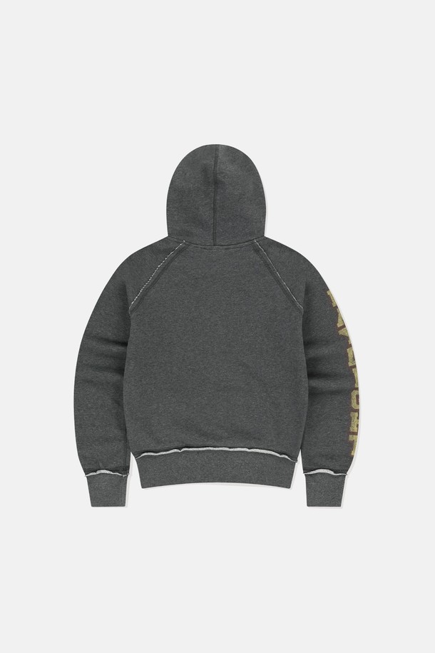 SUNLOVE - 후디 - W 72TOUR Zip Up Hoodie Heather Charcoal